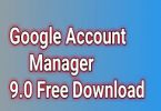Google Account manager 9.0 Apk