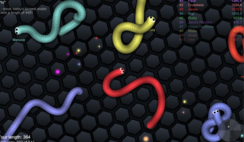 Slither.io mobile ganhou modo de jogo offline contra a IA - TecMundo