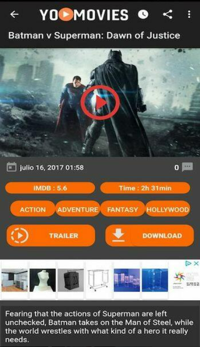 Yomovies MOD APK Download v2.0 For Android – (Latest Version) 2