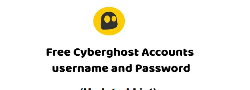 Cyberghost VPN Premium Accounts 