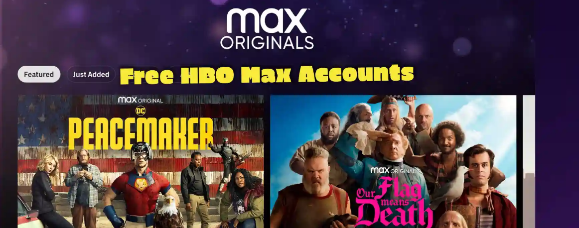Free HBO Max Accounts 